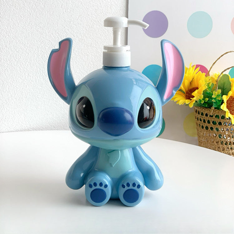 Stitch Lotion Bottle – Cartoon Shaped Bottle, Stitch Head Bath Bottle, Big Head Doll Pump Bottle & Spray
