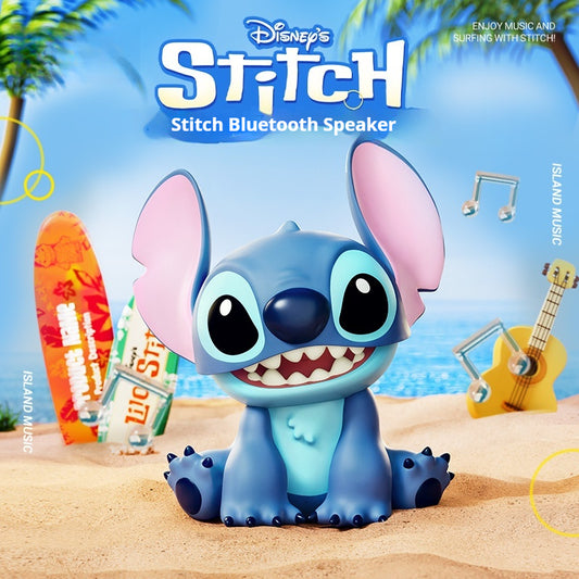 Stitch Mini Bluetooth Speaker - Compact Desktop Speaker with Movie-Inspired Playback Mode