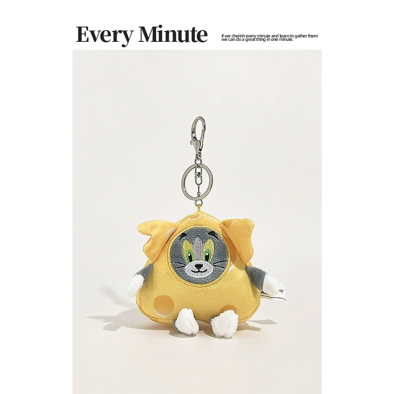 Cheese Jerry Change Purse Pendant Cartoon Doll Headphone Bag