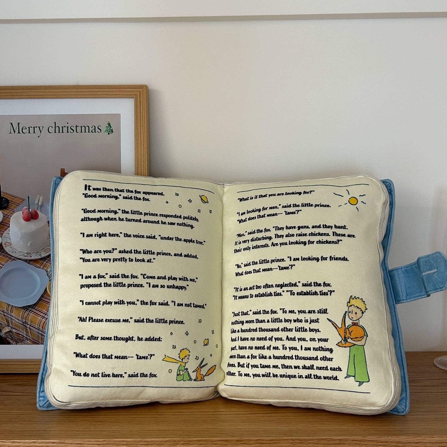 Snoopy Book Pillow Sofa Pillow