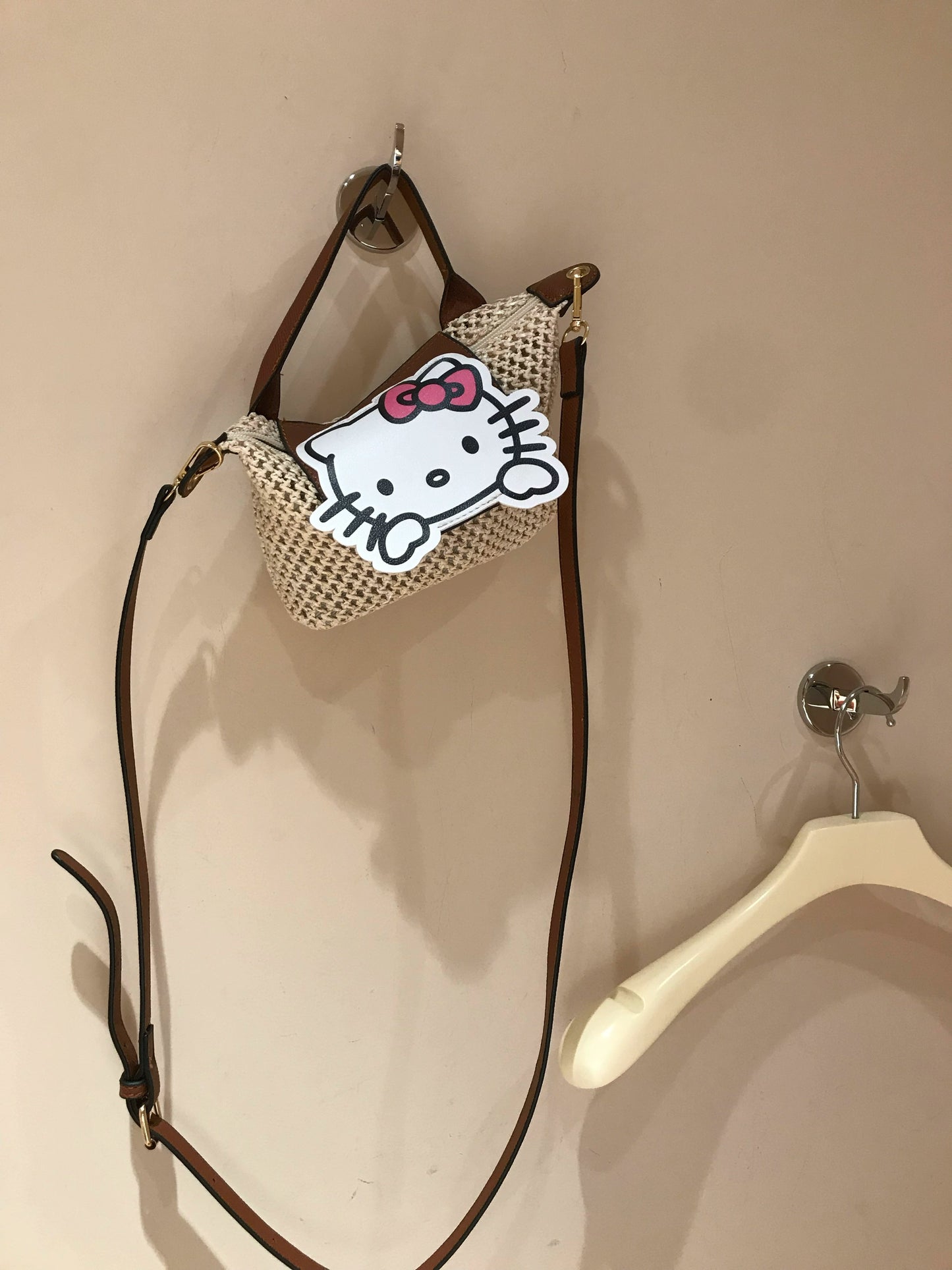 Kitty woven mini bag shoulder bag messenger bag