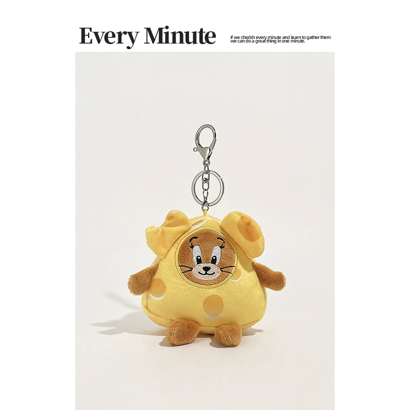 Cheese Jerry Change Purse Pendant Cartoon Doll Headphone Bag