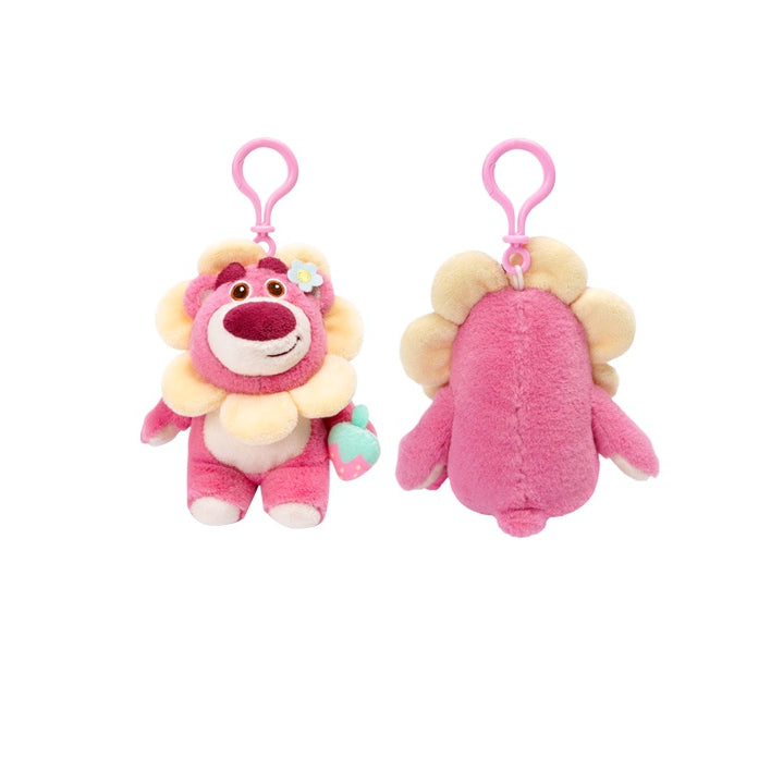Lotso Bear Plush Keychain – Strawberry Scented Pendant Doll Jewelry